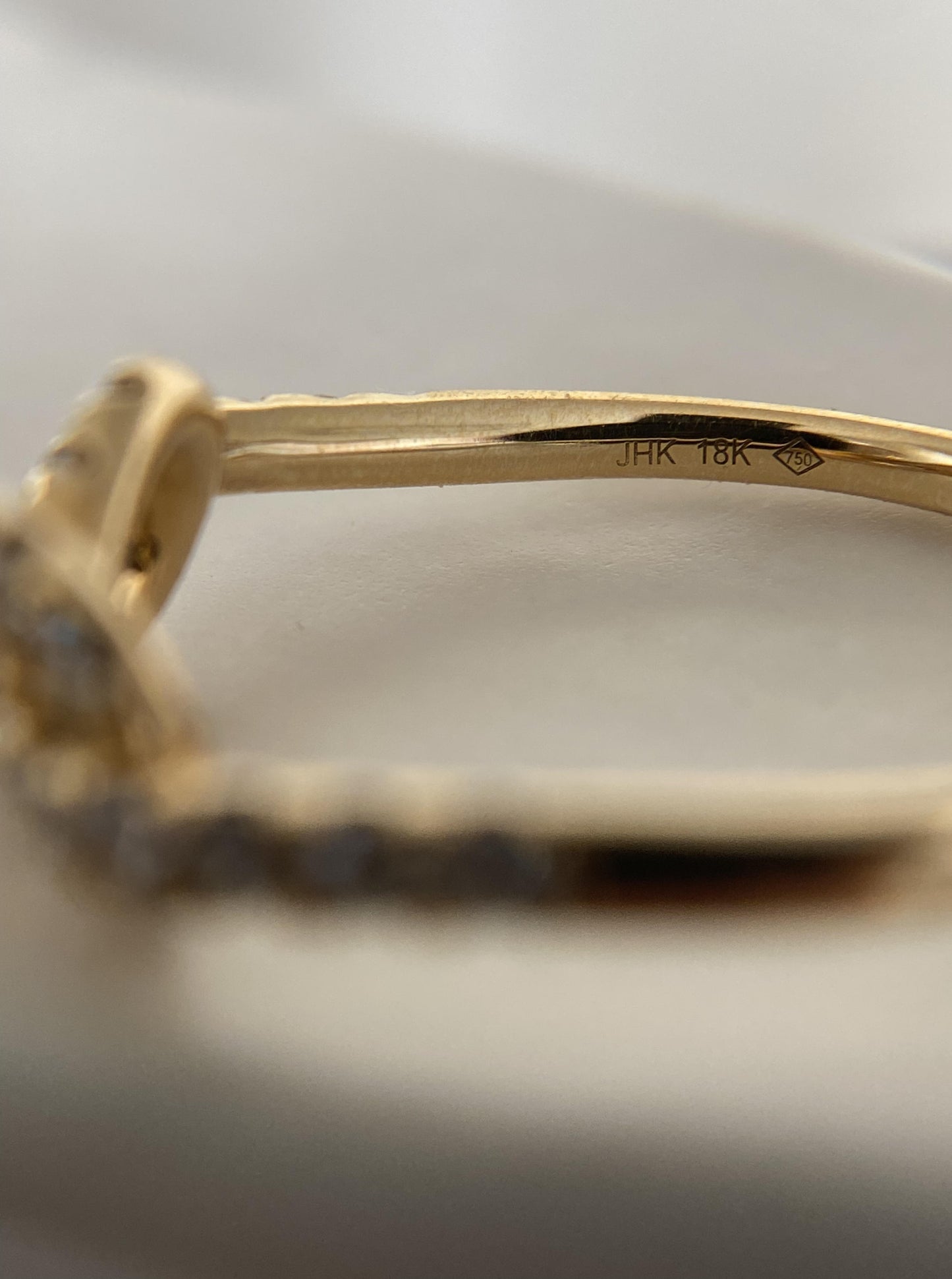 Knot Diamond Ring