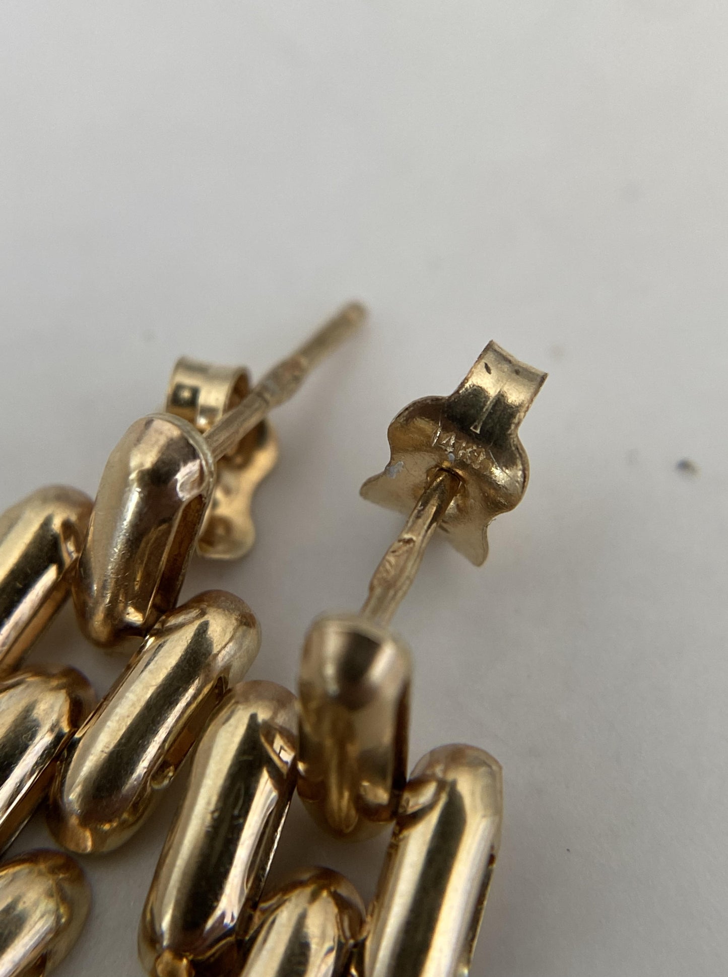 Vintage Ruby Earrings