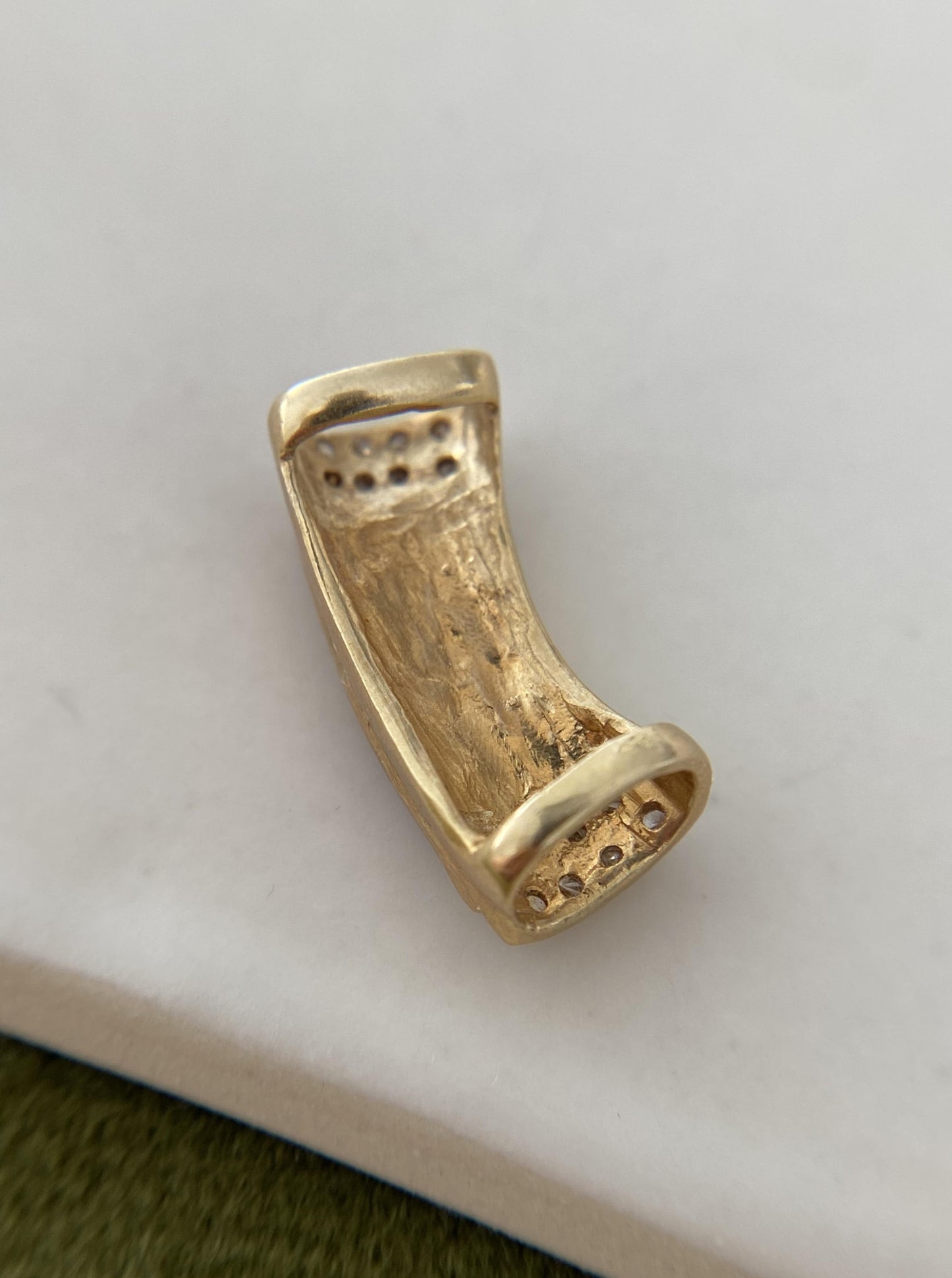 Vintage Ruby Slider Pendant