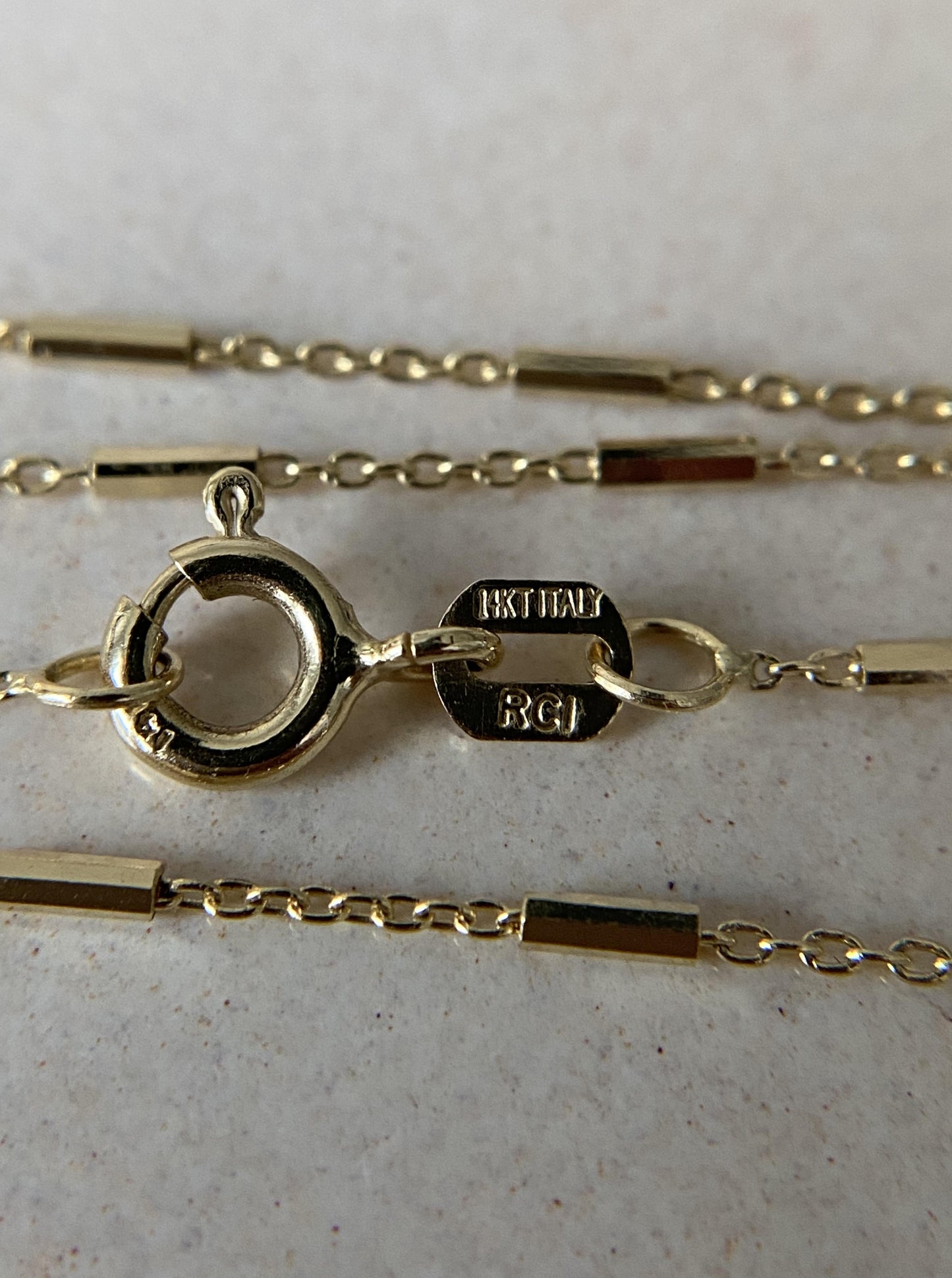 14K Dash Chain (18" inches)