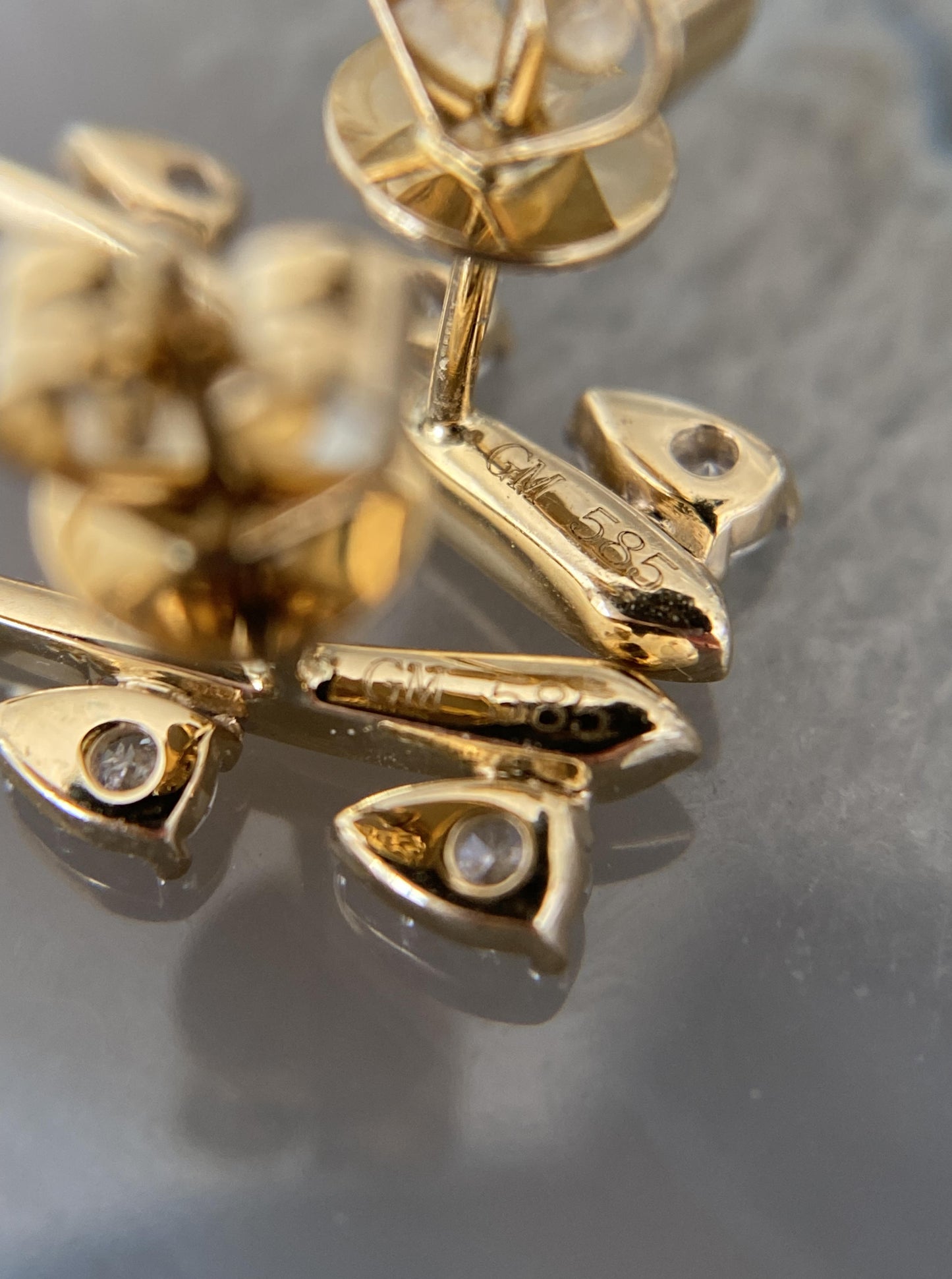 Diamond Bar Studs