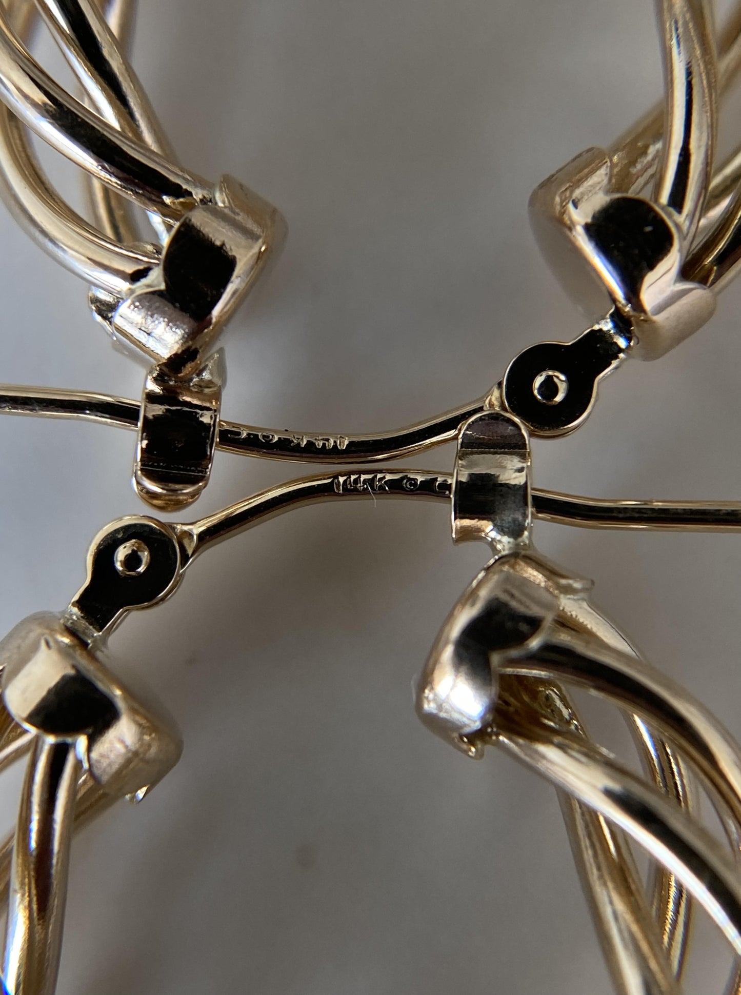 Twisted Wire Hoops