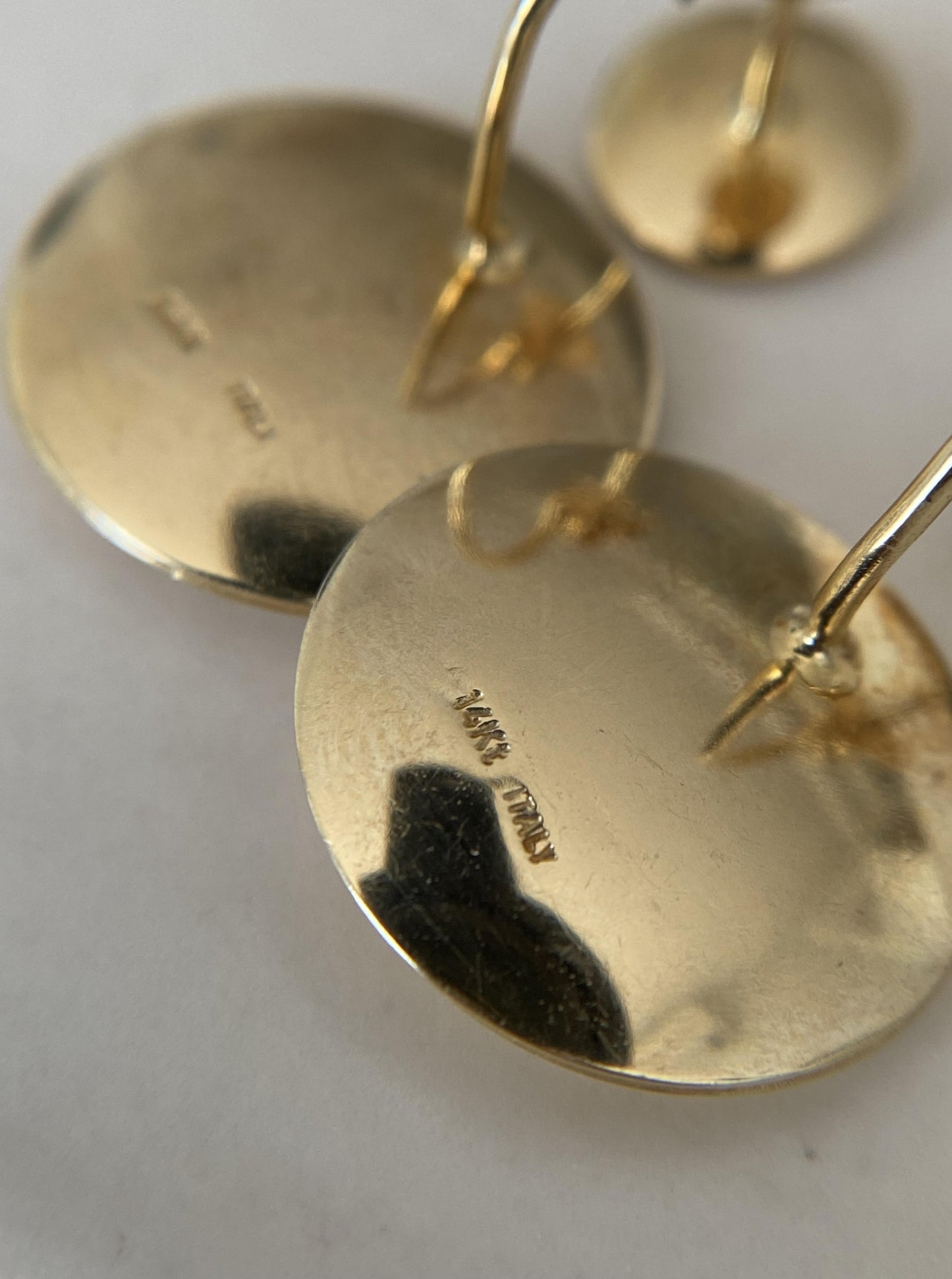 Double Disk Earrings