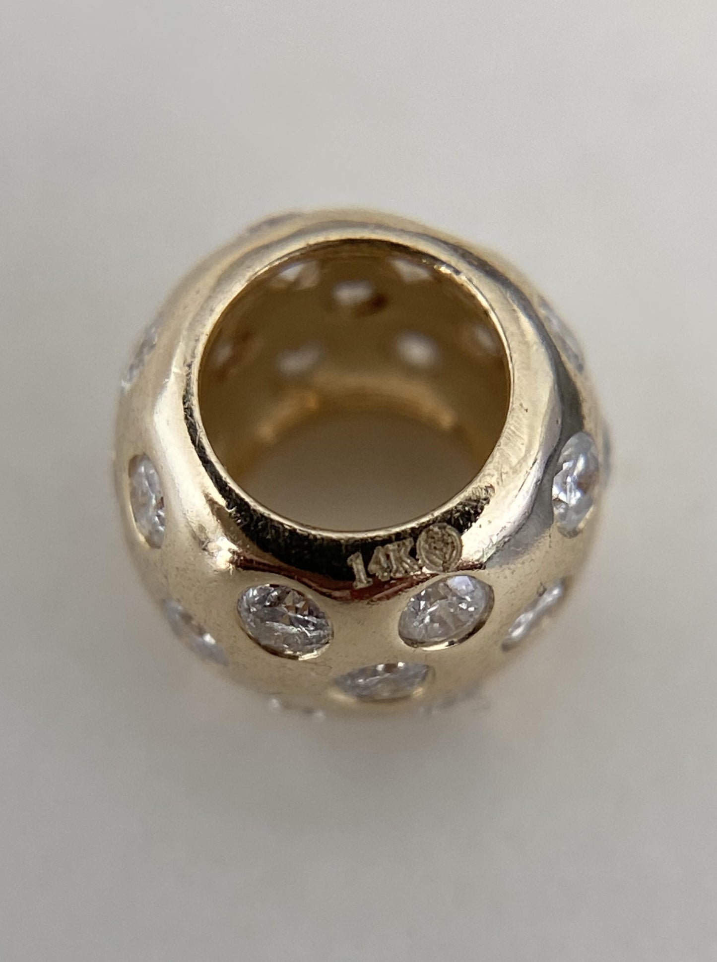 Diamond Spacer Charm