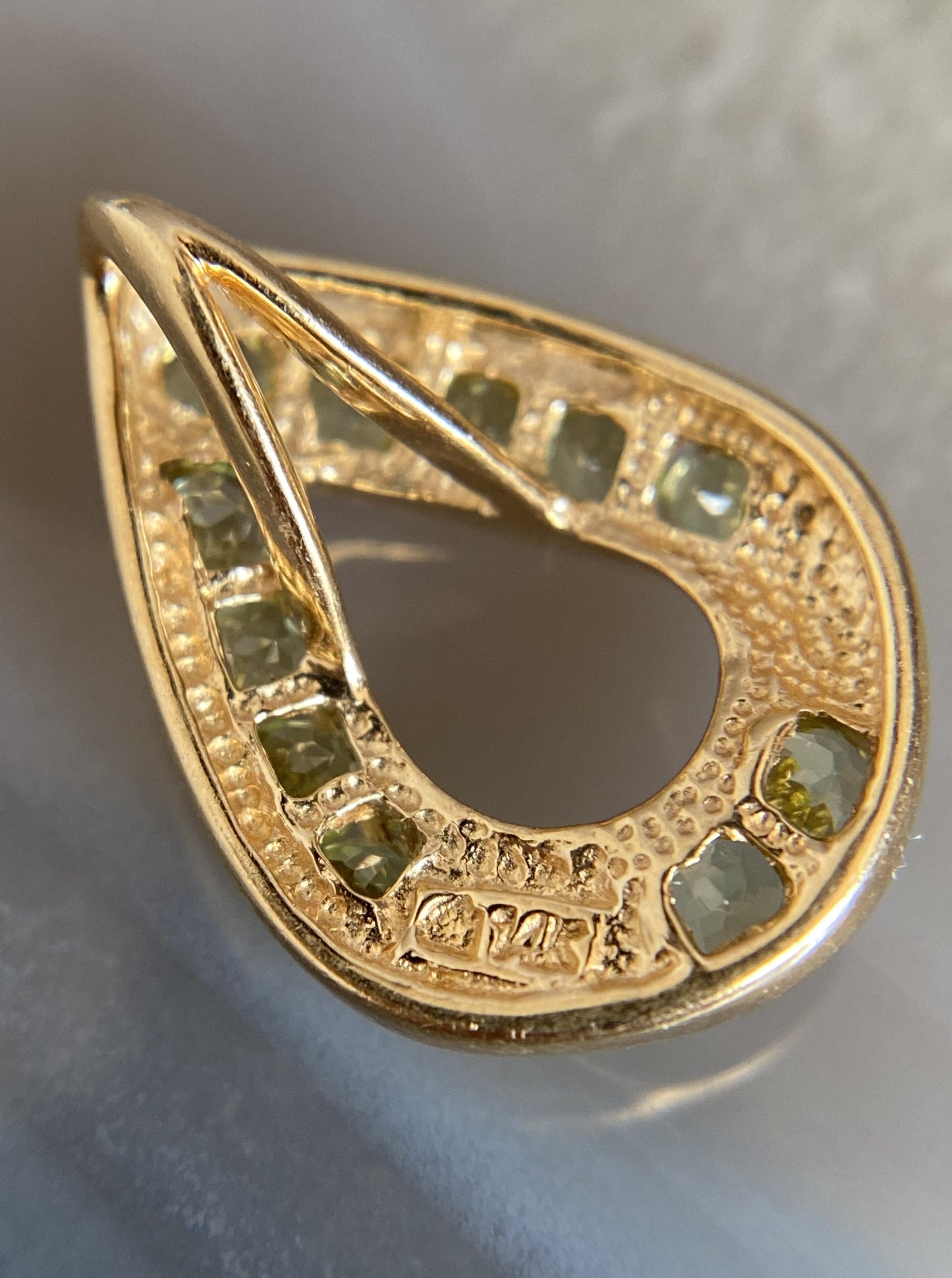 Vintage Peridot Pendant