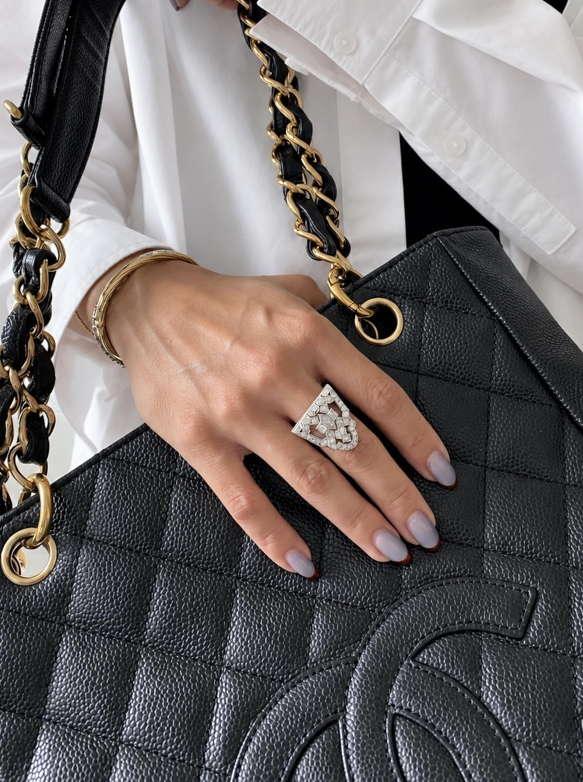Vintage 1920's Statement Cocktail Ring
