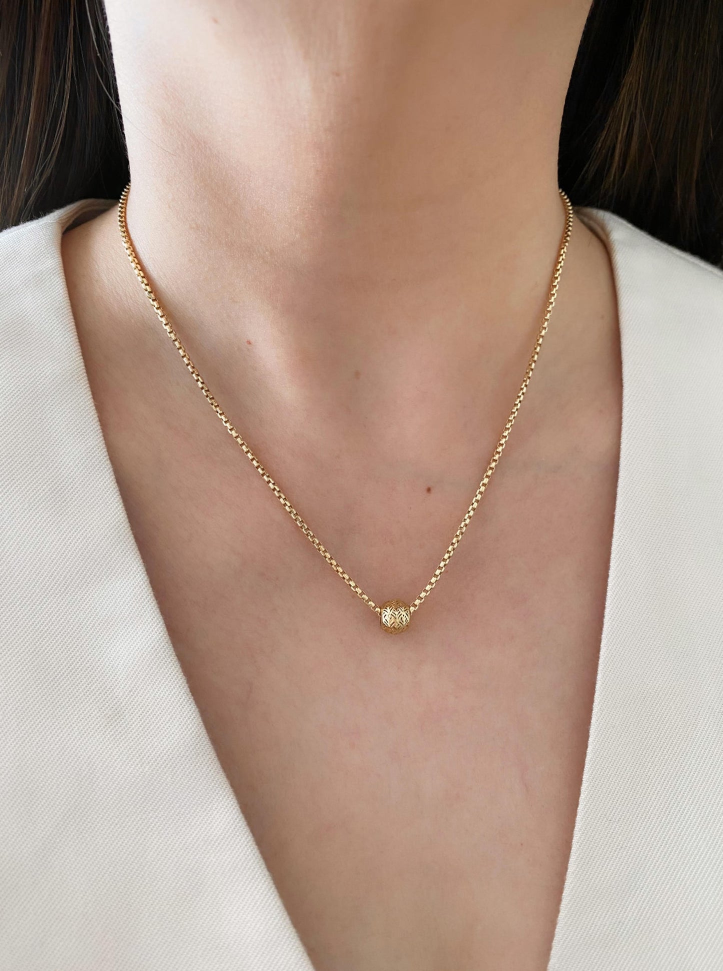 Woven Spacer Charm