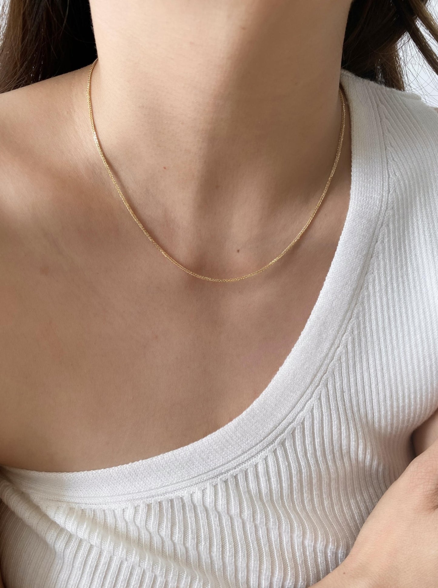 14K Box Chain