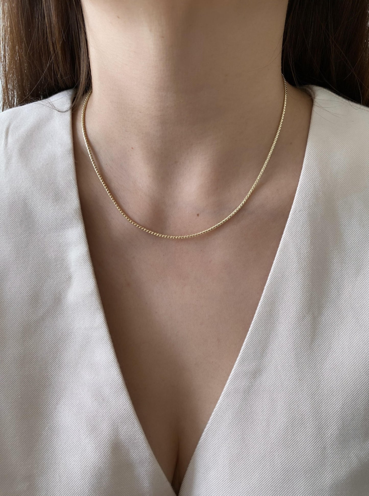 16" Franco Round Box Chain