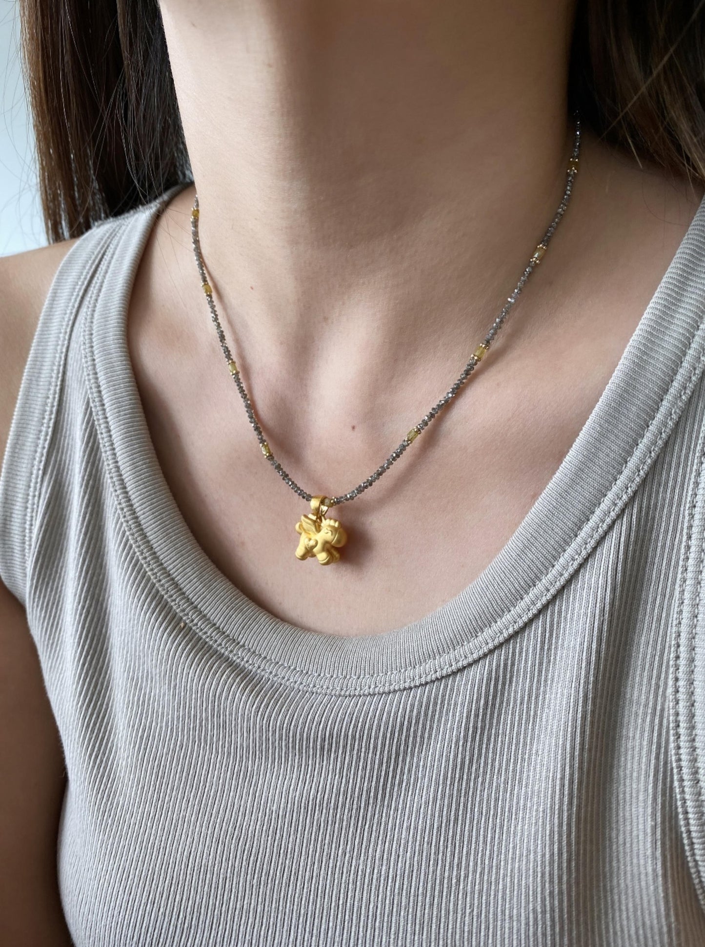 24K Horse Charm