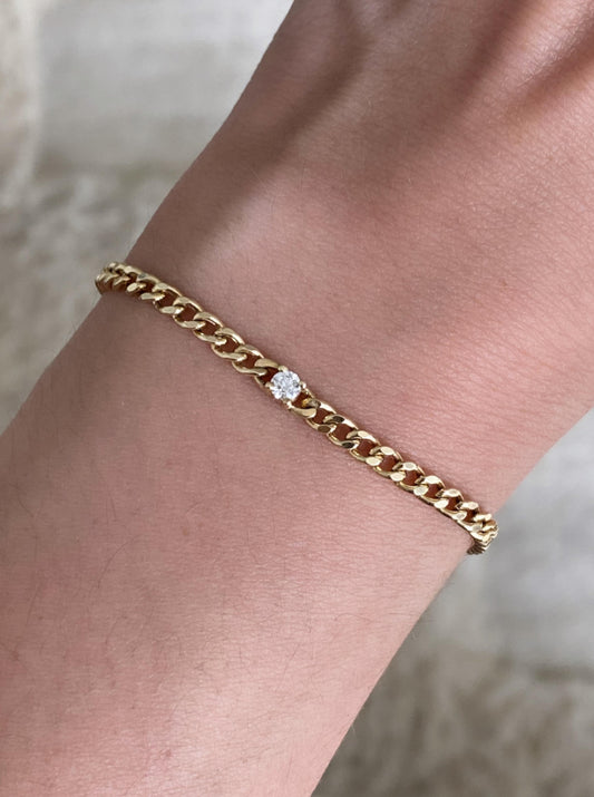 Diamond Cuban Bracelet