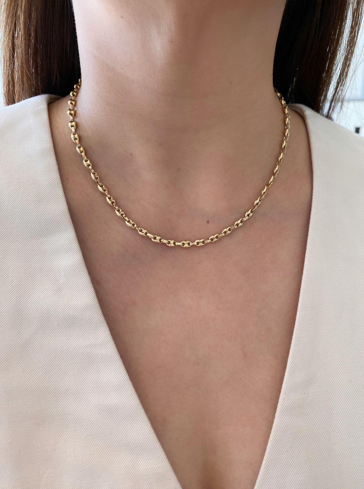 Puffy Mariner Chain (16")