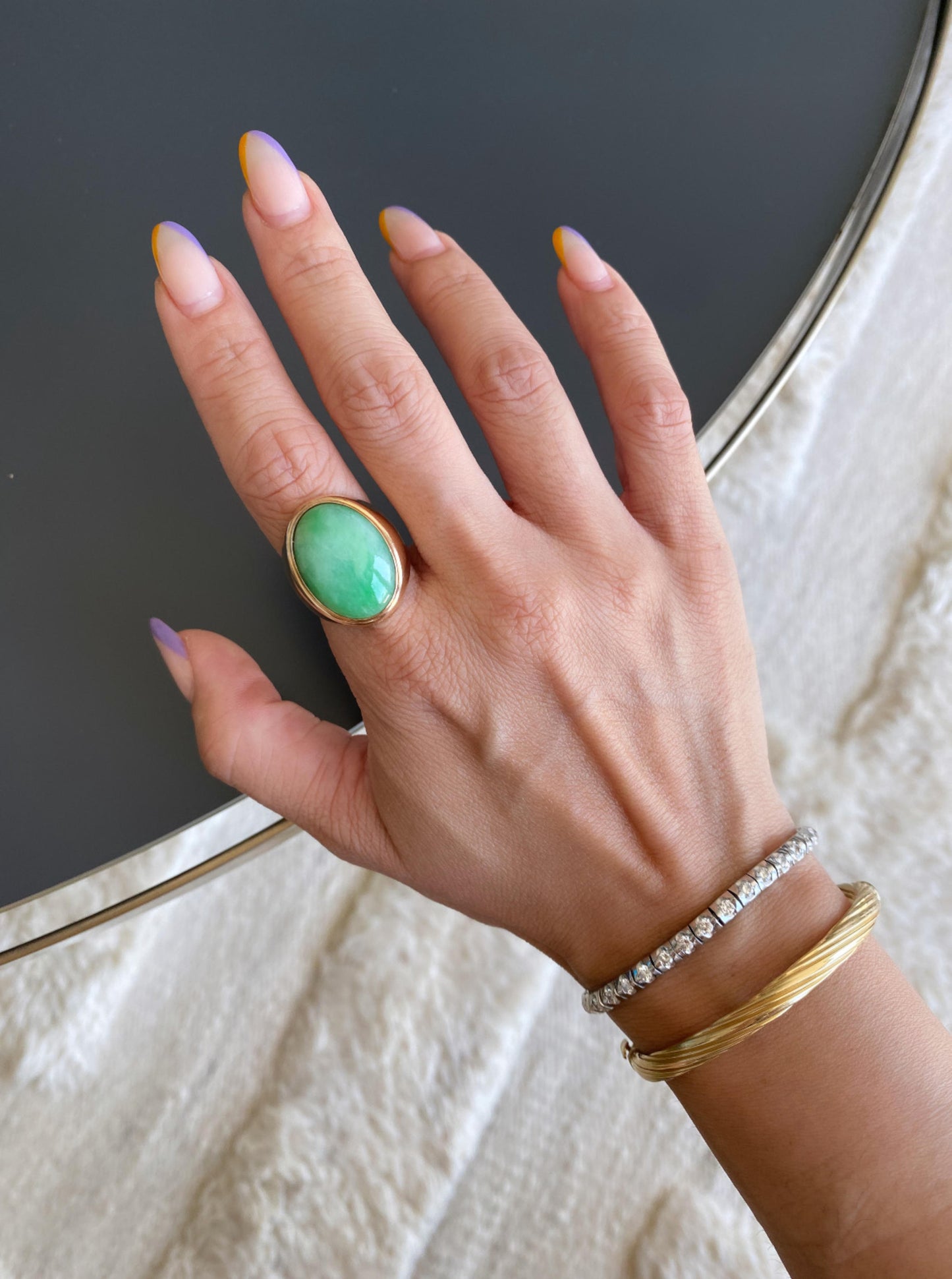 Jade Signet Ring