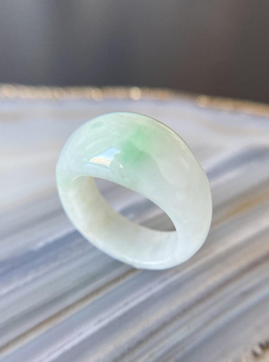 Chunky Dome Jade Band