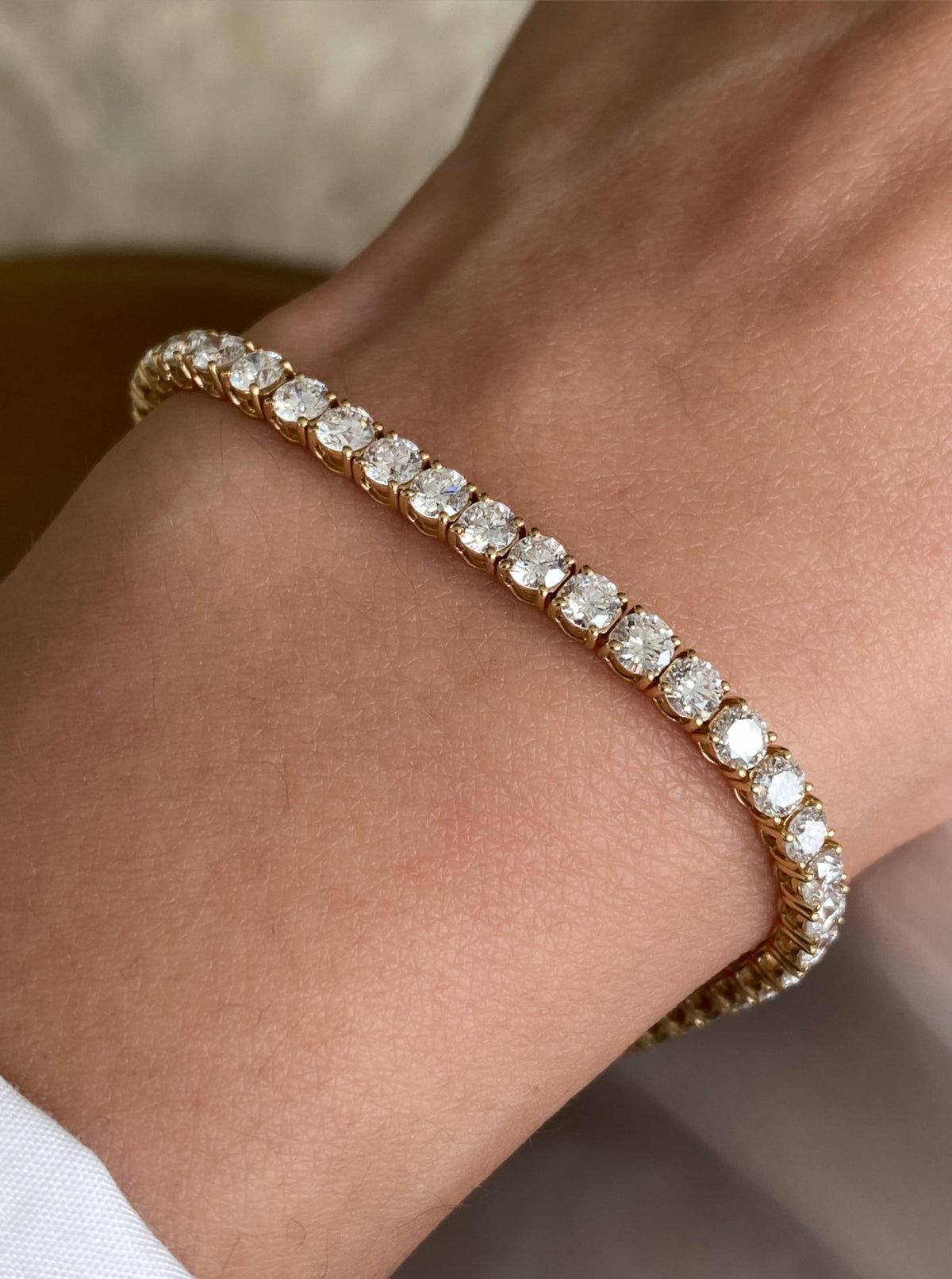 6.07 Carats Lab Diamond Bracelet