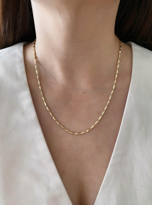 Enlongate Diamond Cut Razo Chain