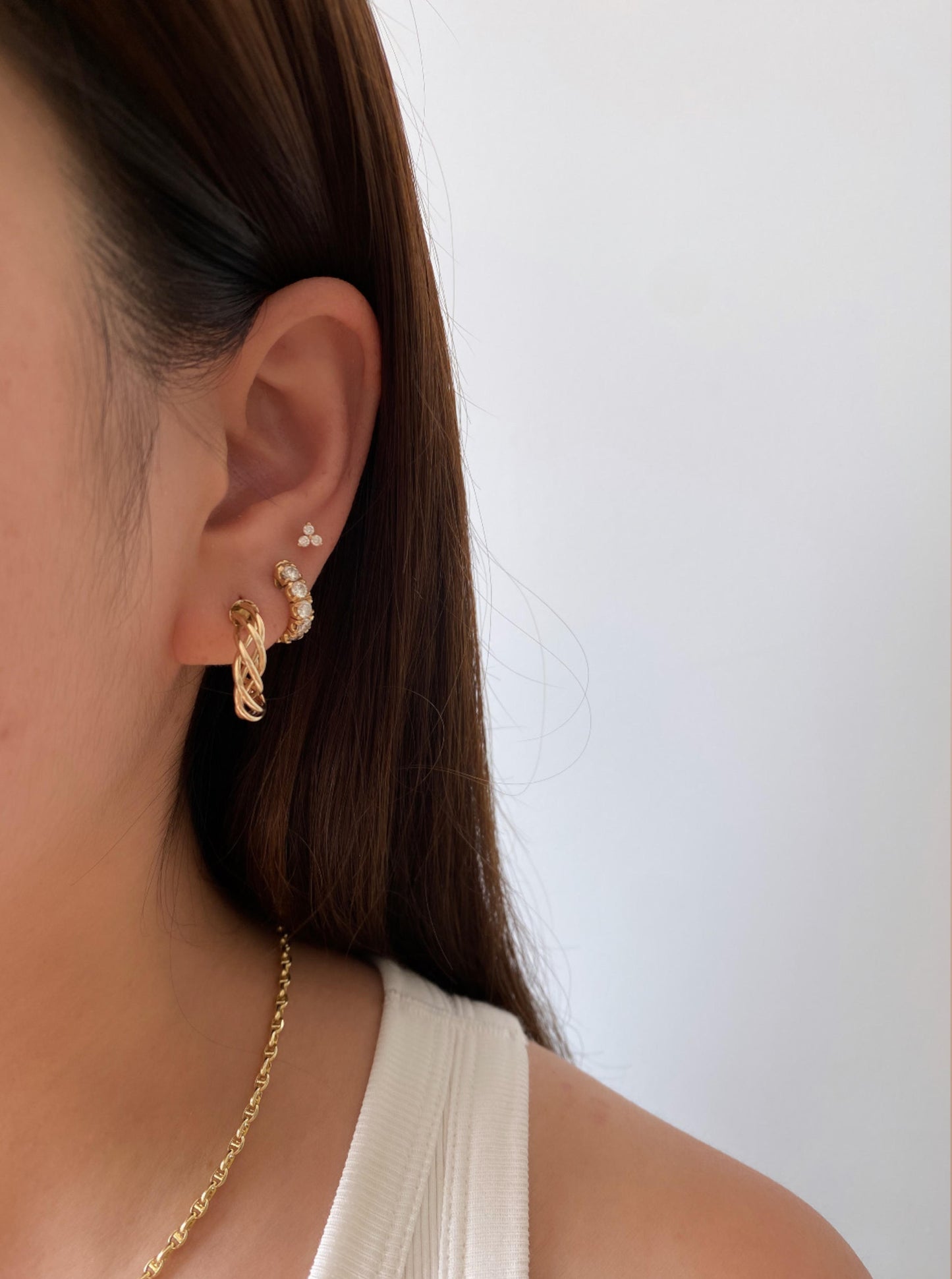 Twisted Wire Hoops
