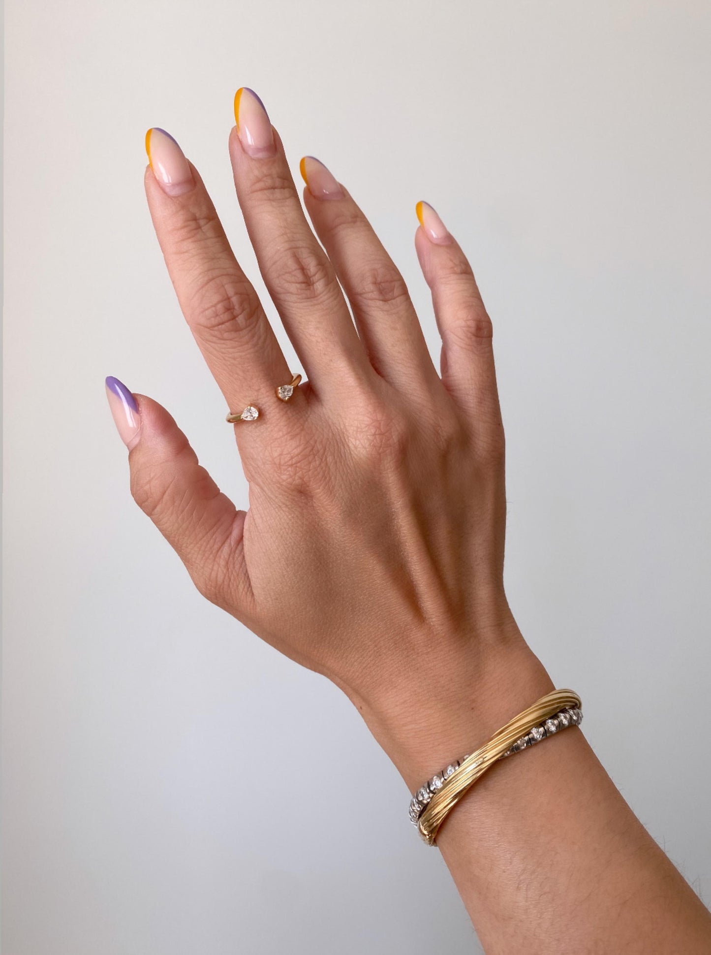 Open Lab Diamond Ring