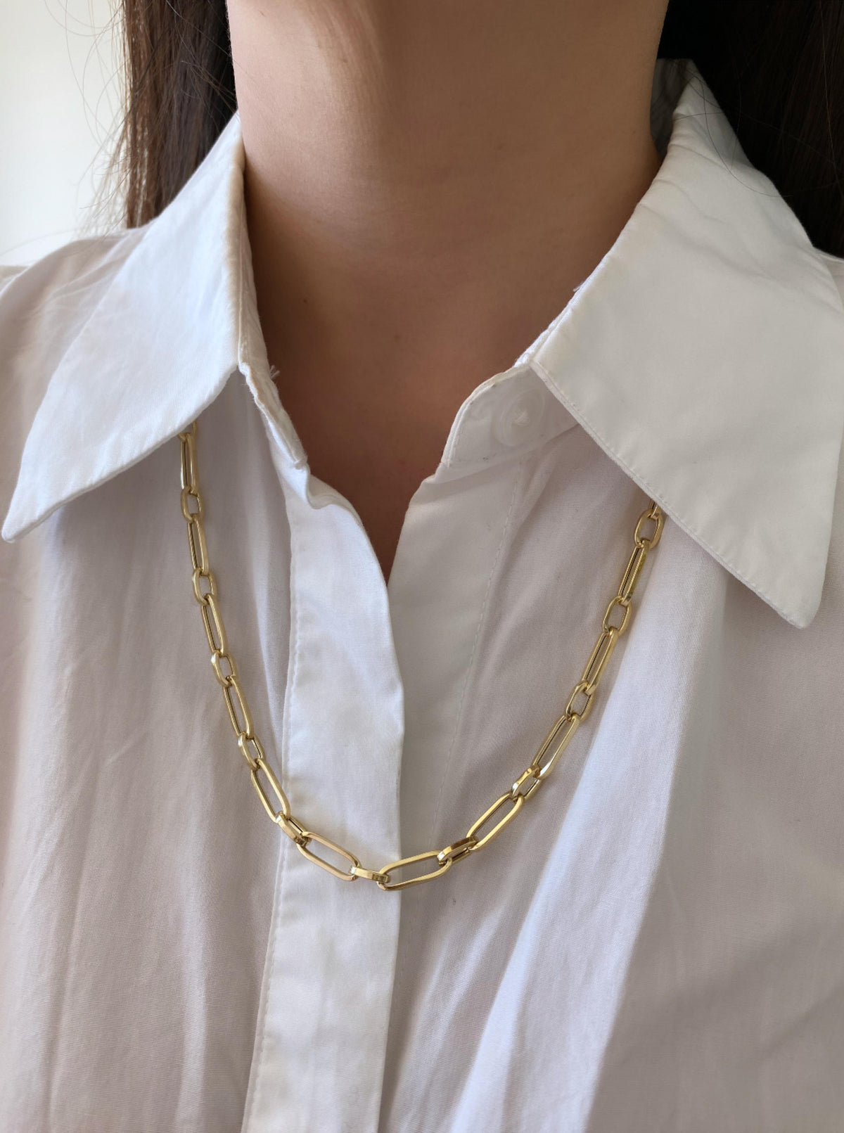 24" Round & Oval Link Chain