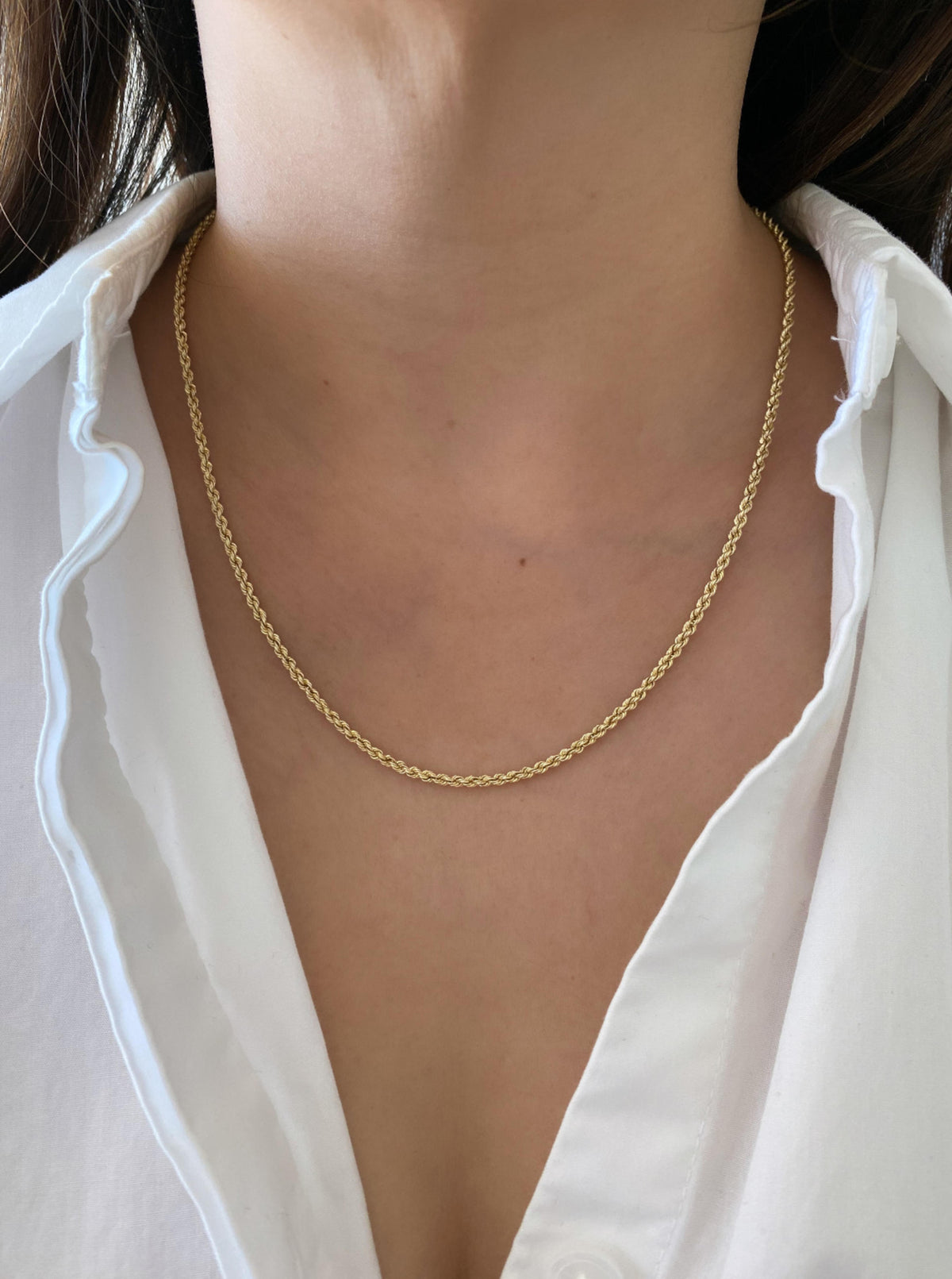 14K Rope Chain