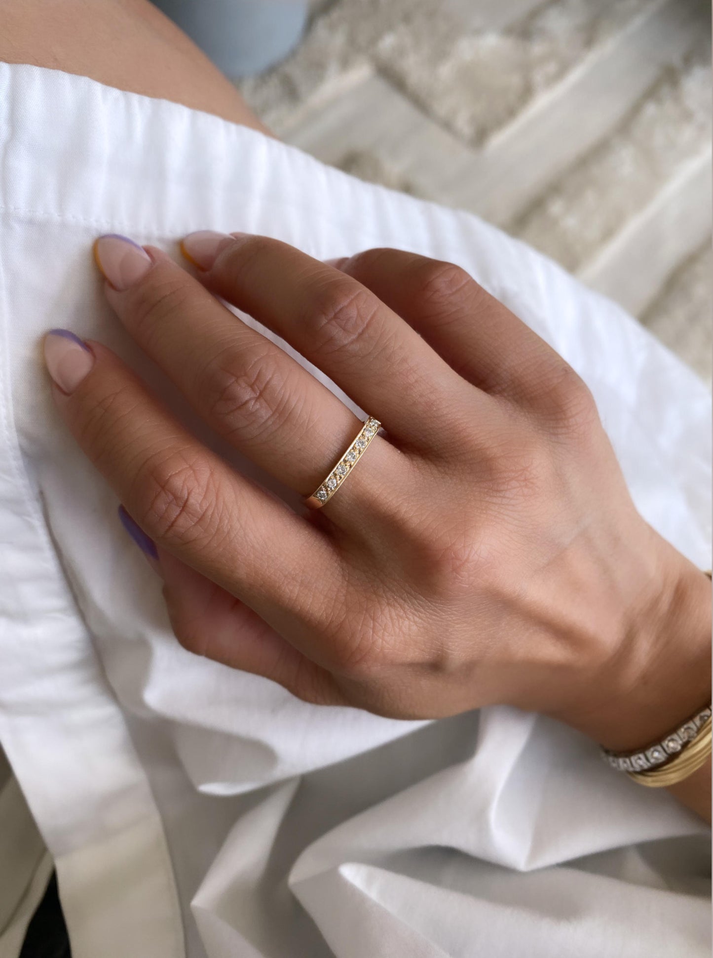 Pre-loved Square Diamond Band