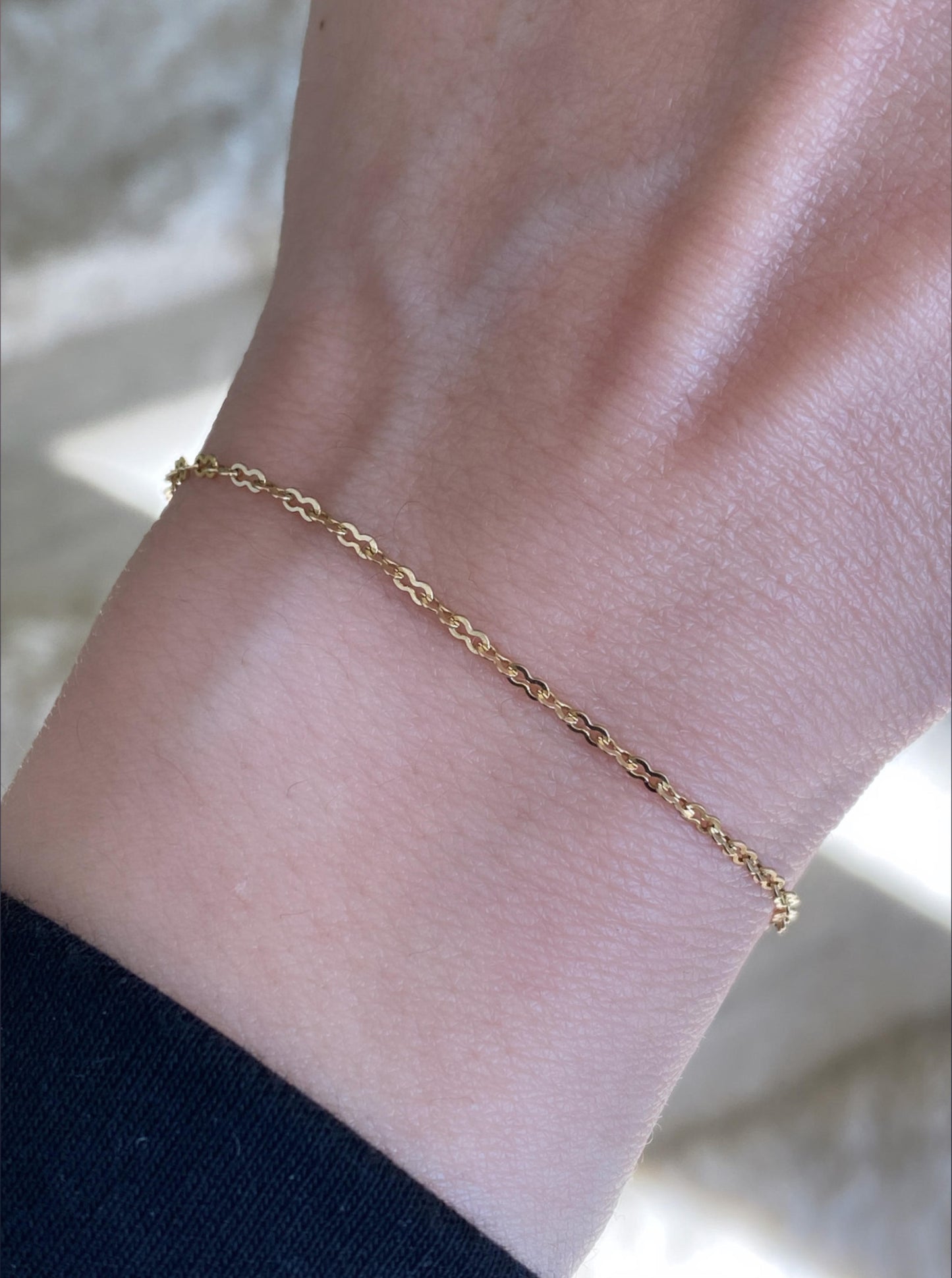 Infinity halo Chain Bracelet