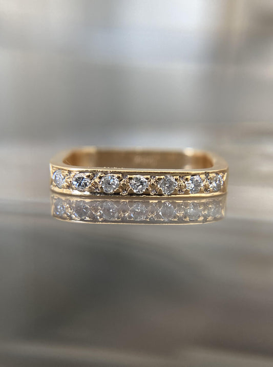 Pre-loved Square Diamond Band