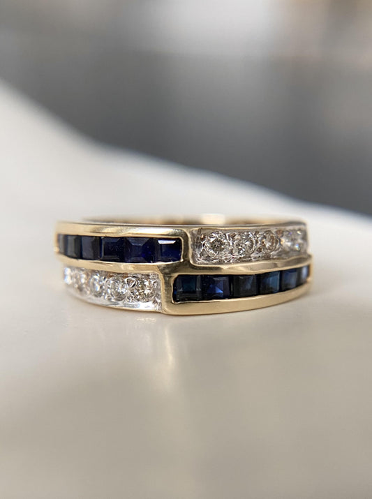 Estate Sapphire Band