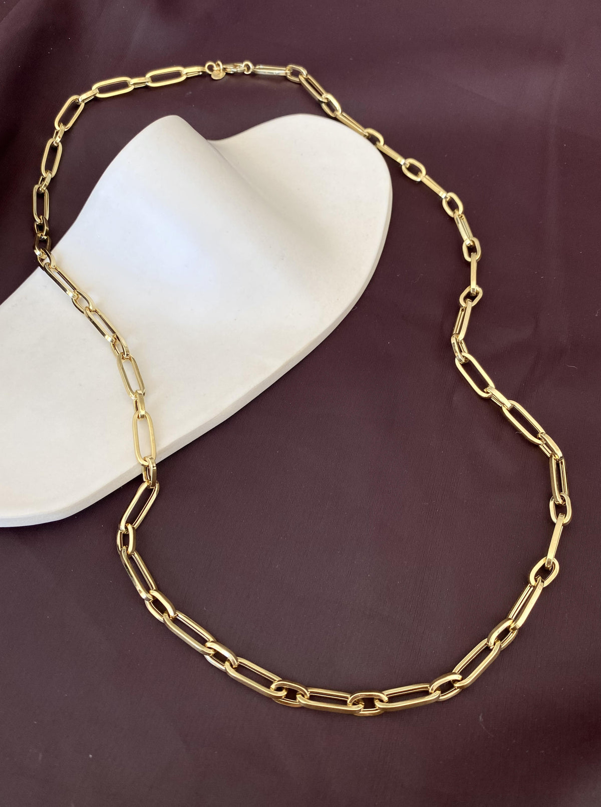 24" Round & Oval Link Chain