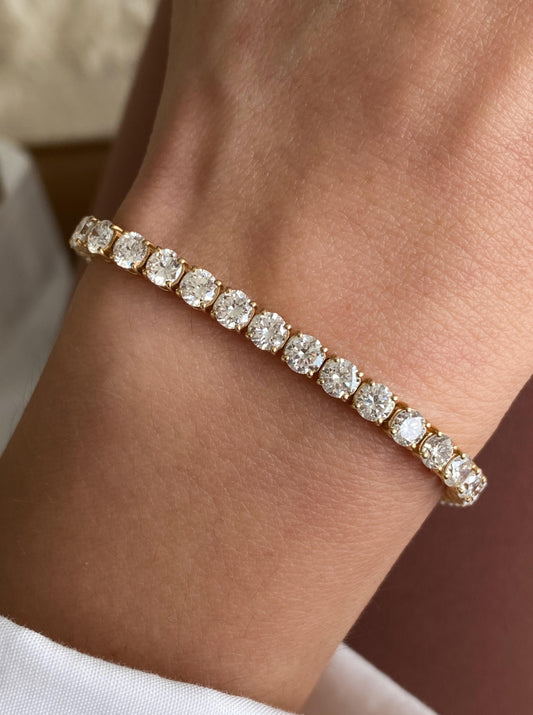 9.2 Carats Lab Diamond Bracelet