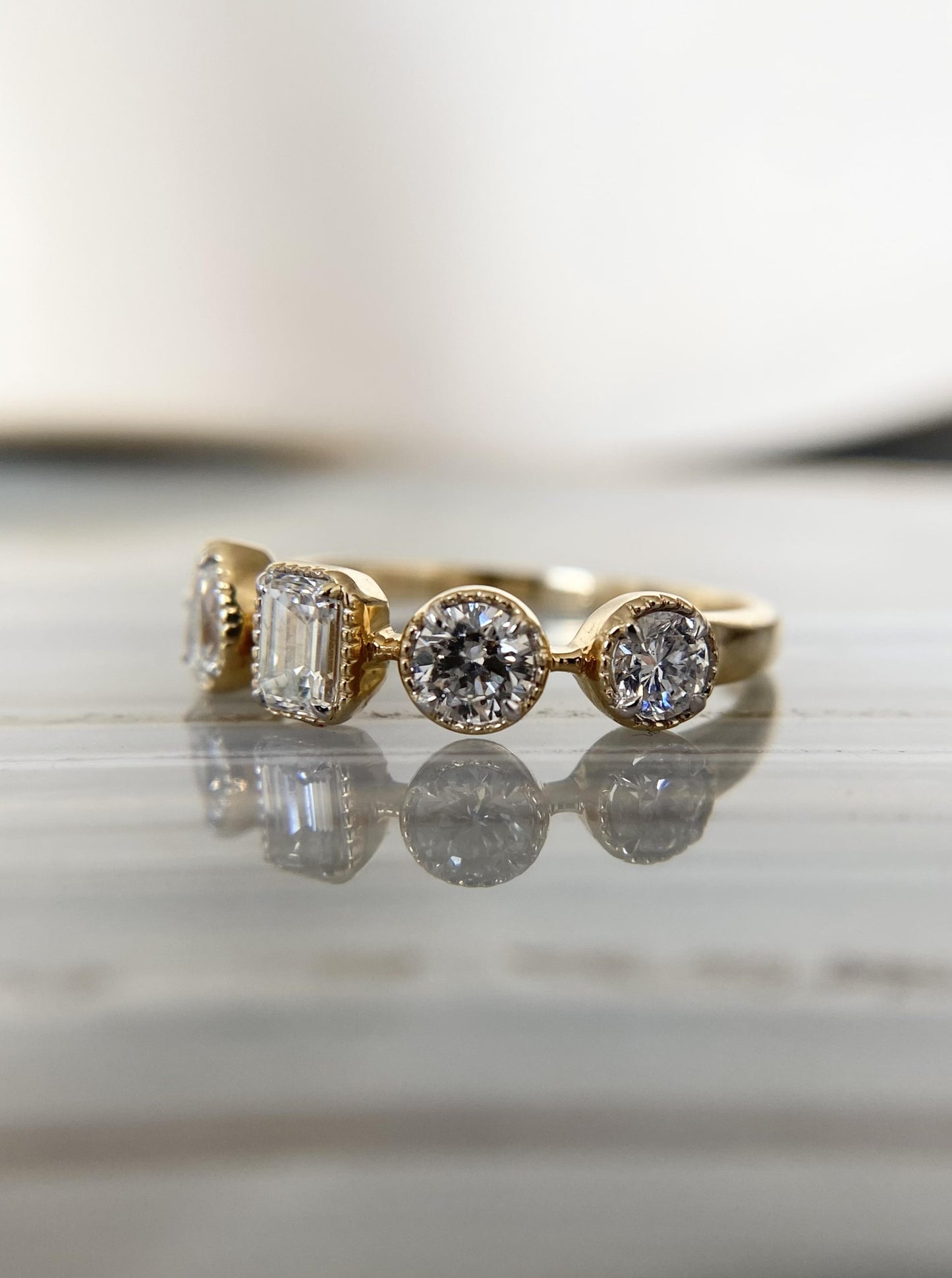 Muti Shape Diamond Ring