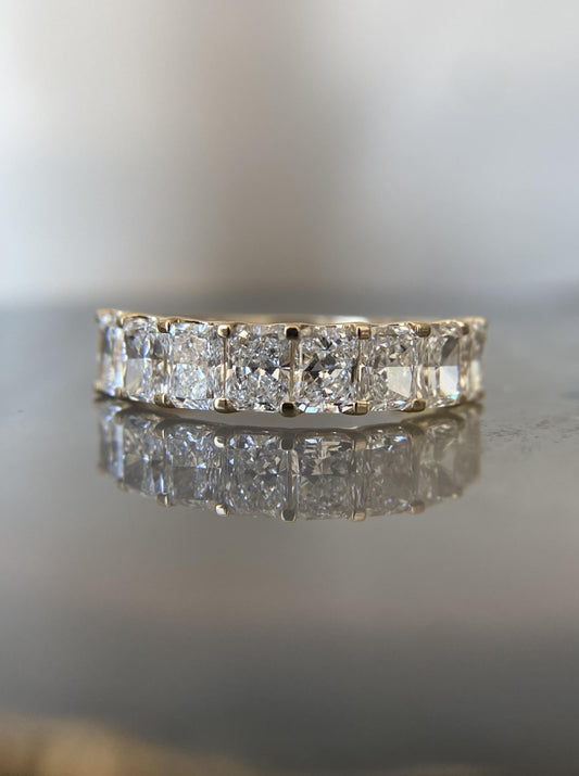 Radinat Cut Lab Diamond Band