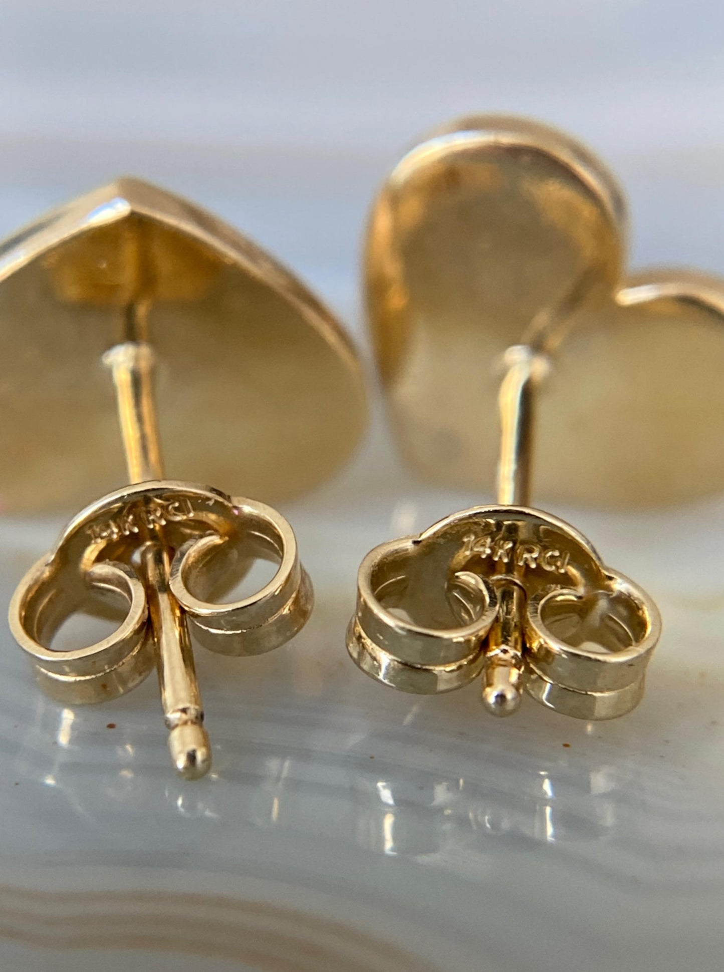 Heart Earrings Studs