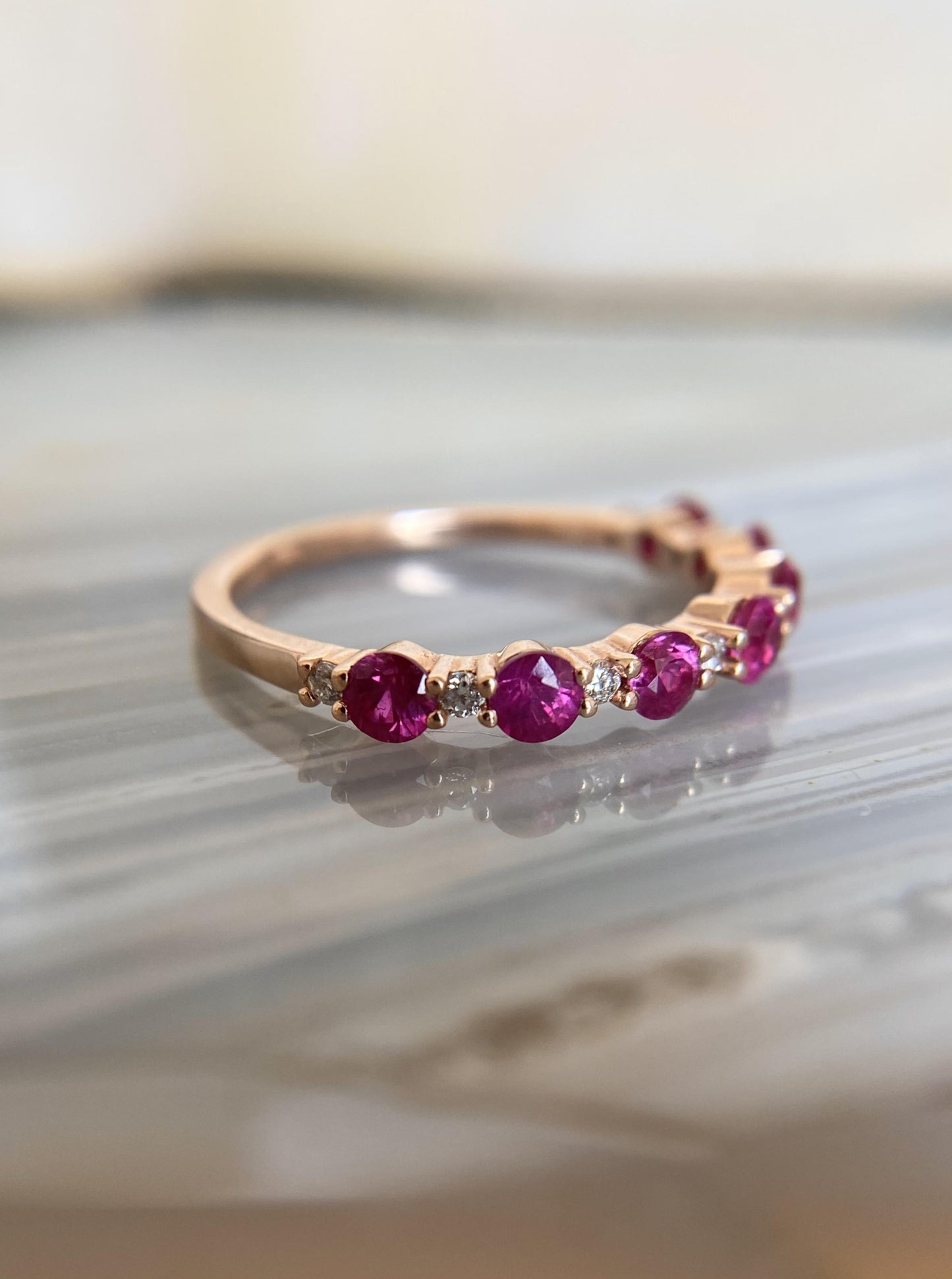 Ruby & Diamond Band