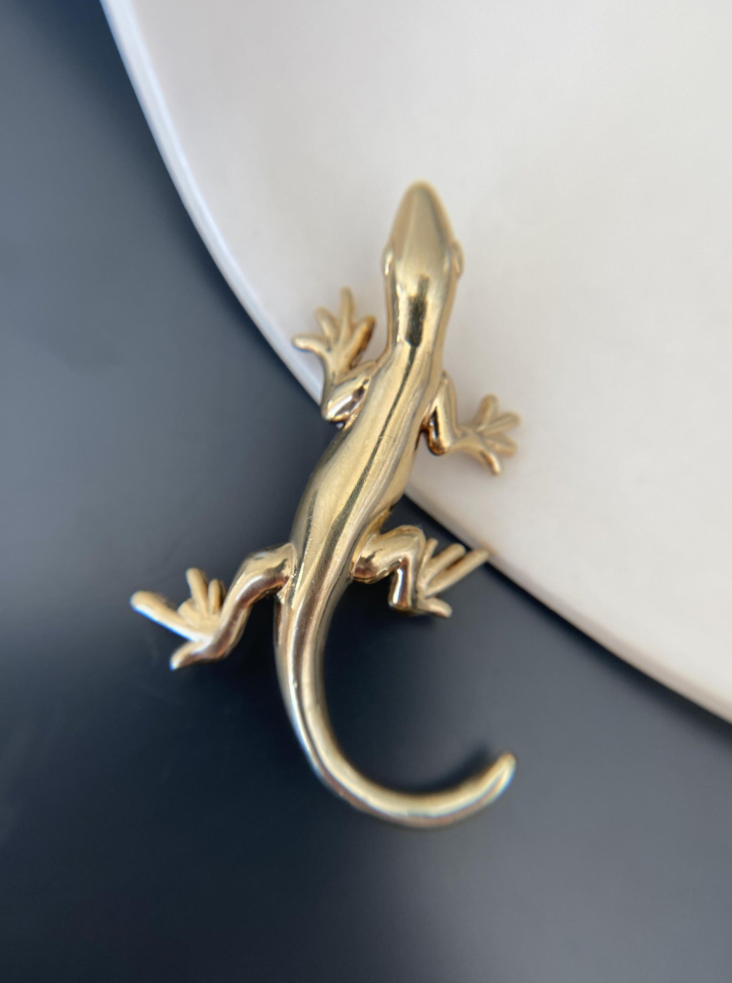 Pre-loved Lizard Brooch