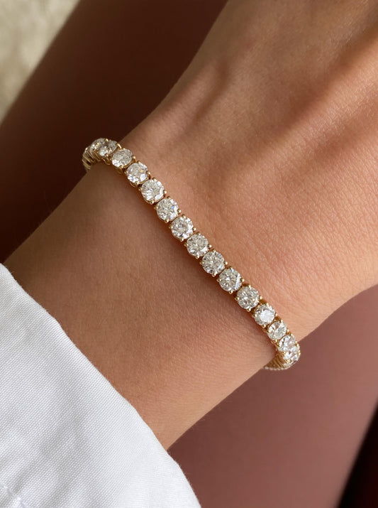 7.15 Carats Lab Diamond Bracelet