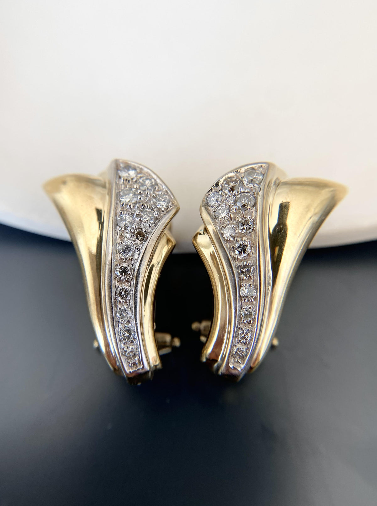 Vintage Wing Statement Earrings