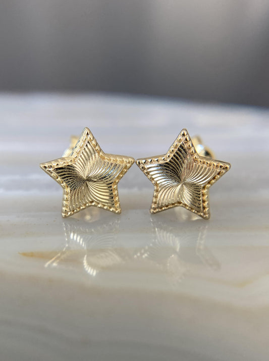 Star Earrings Studs