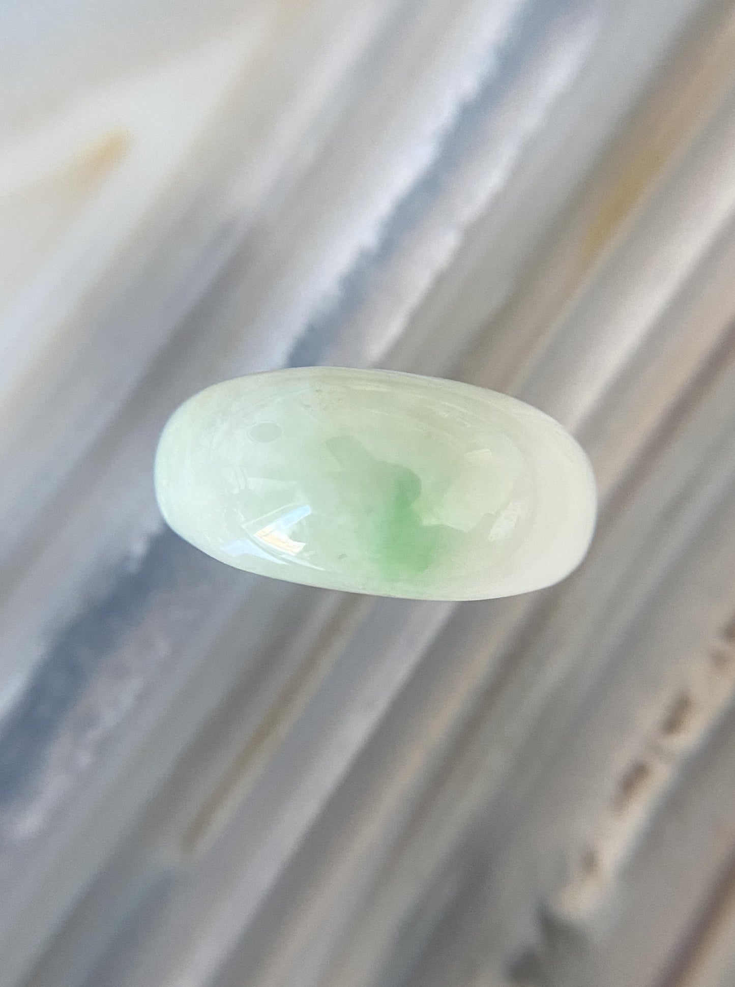 Chunky Dome Jade Band