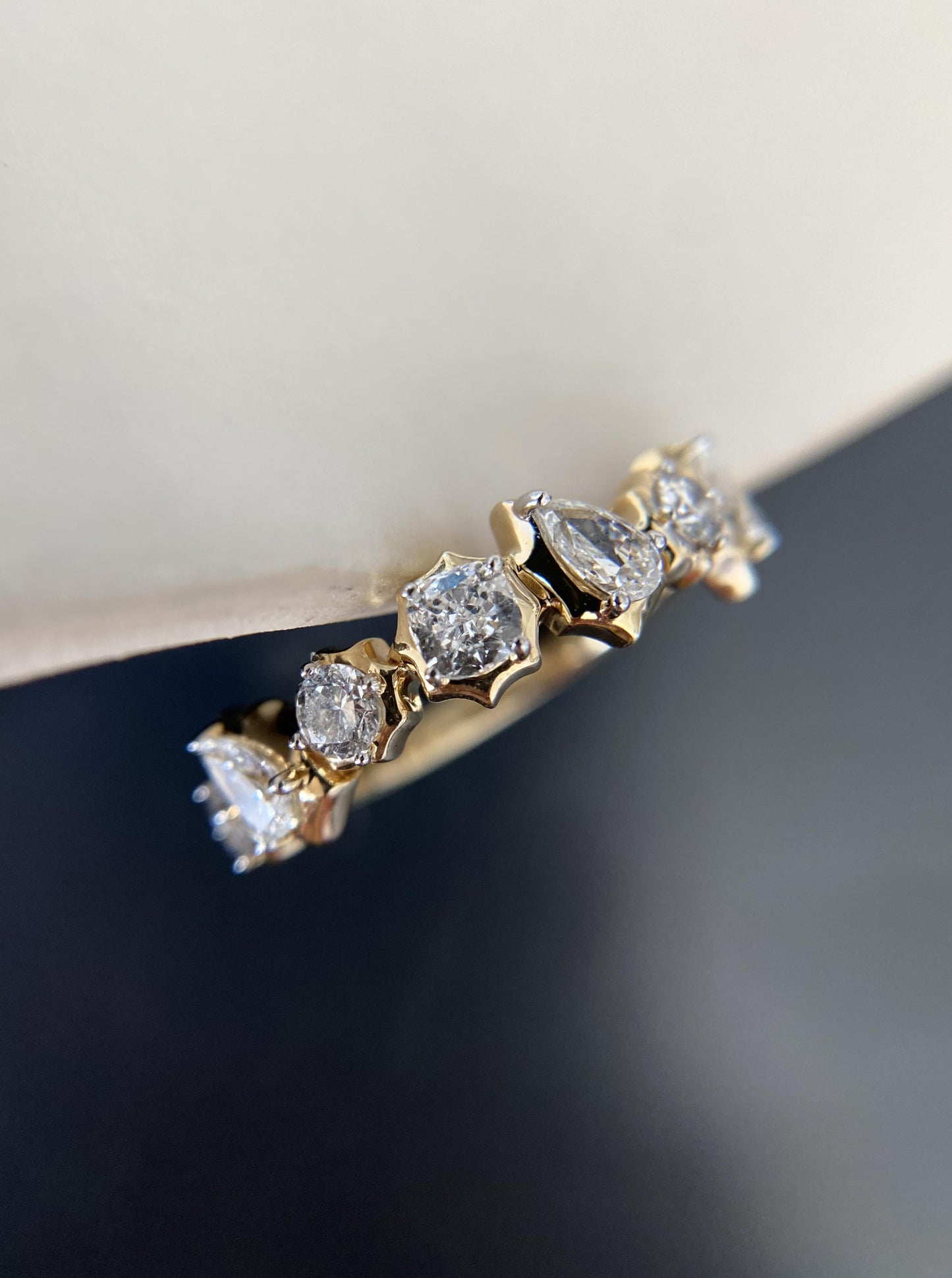 Muti Celestial Shape Diamond Ring