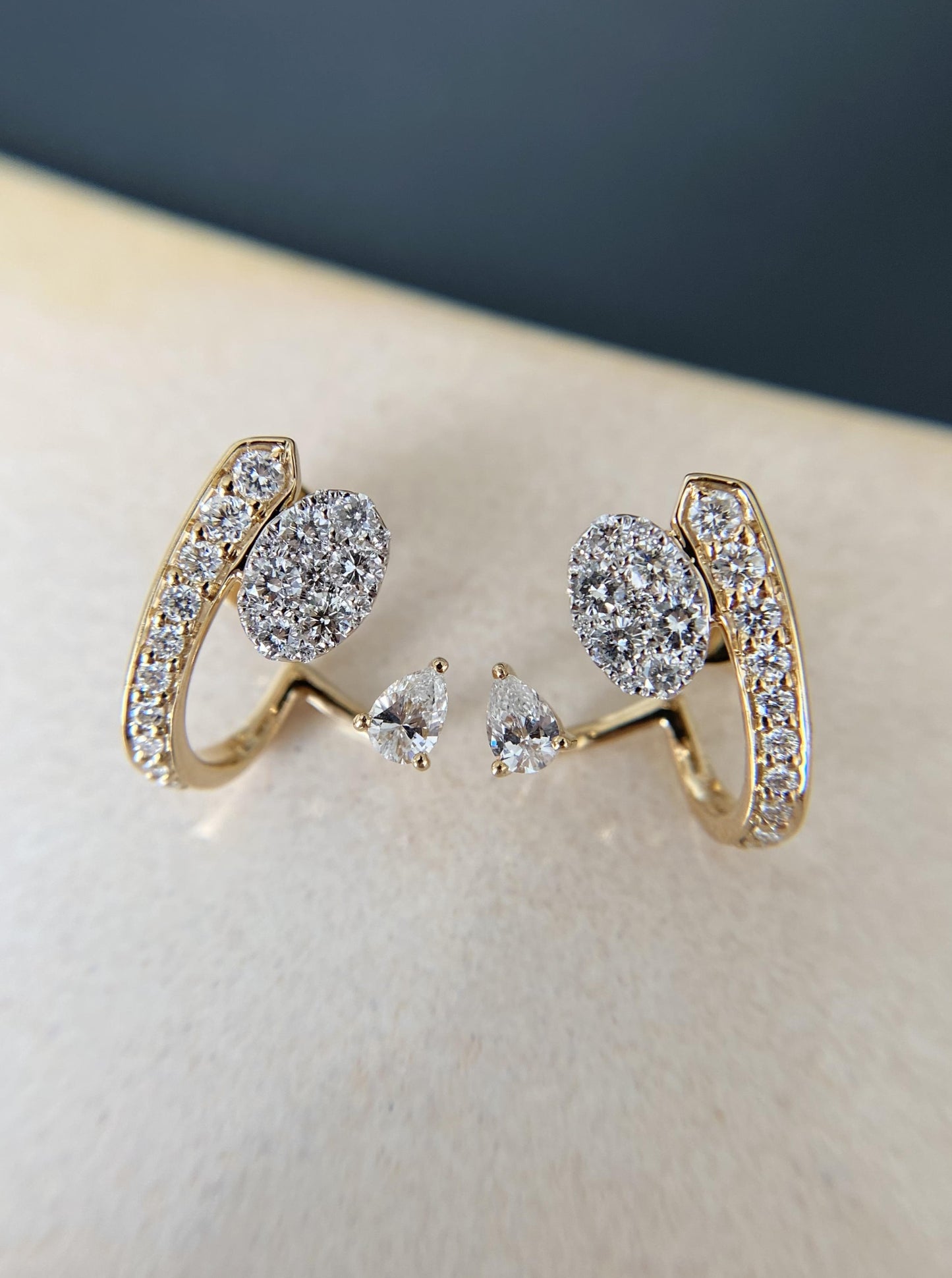 Diamond Grab Earrings