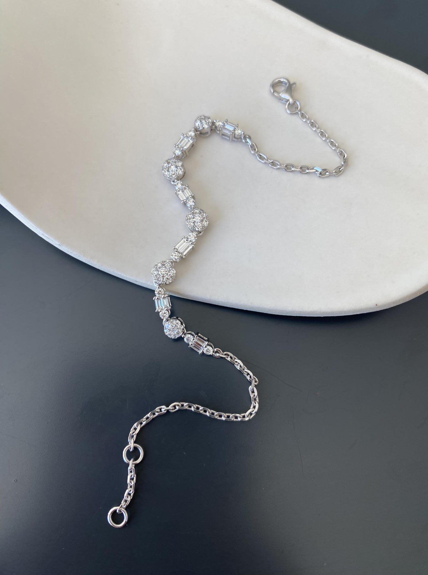 Muti Shape Diamond Bracelet