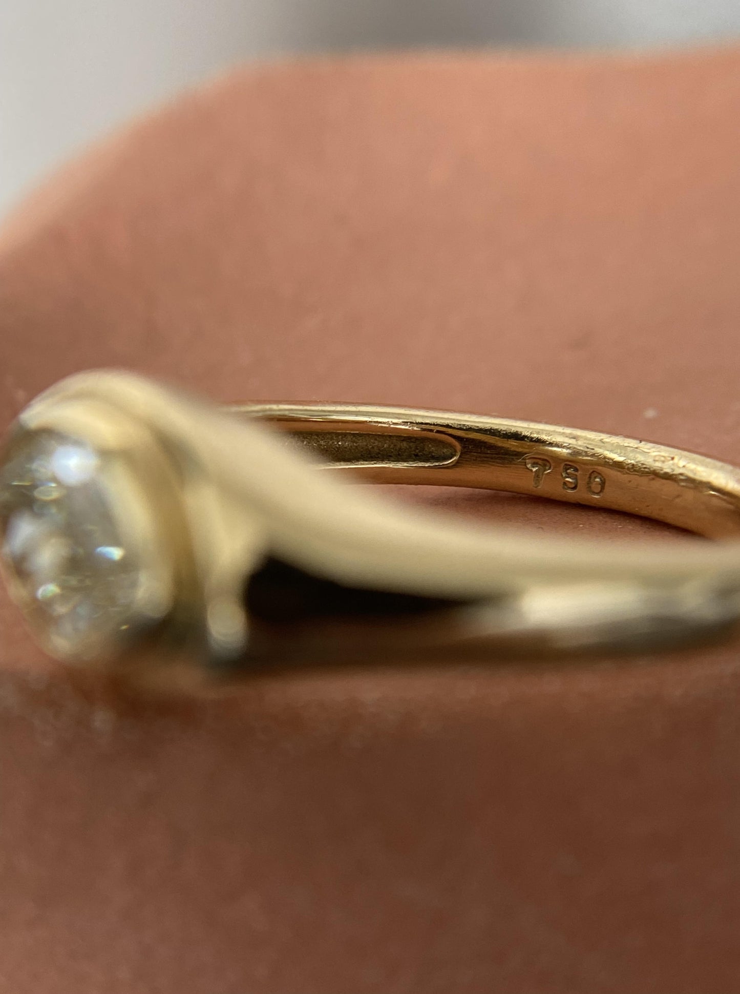 Marquise Diamond Signet Ring