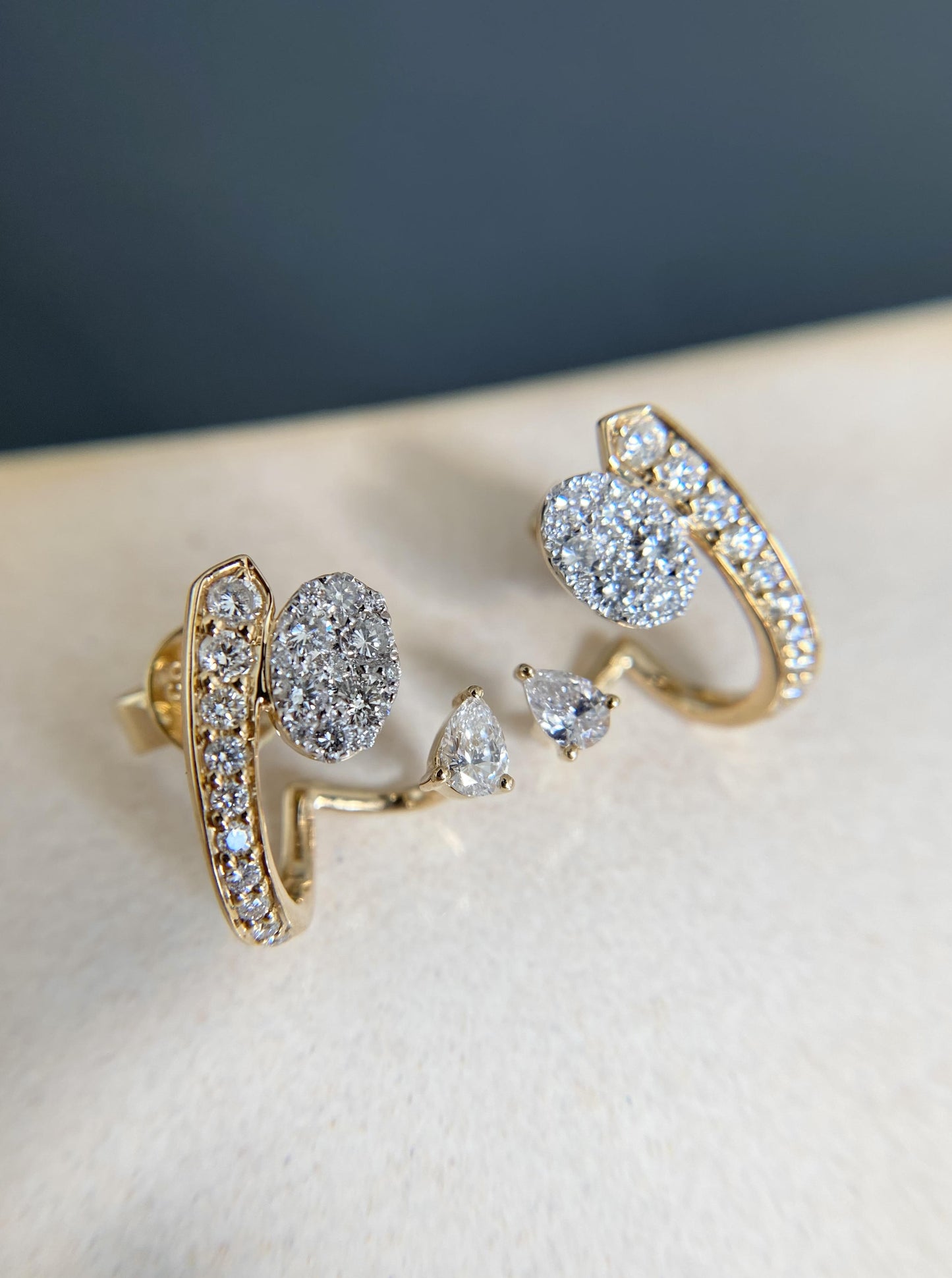Diamond Grab Earrings