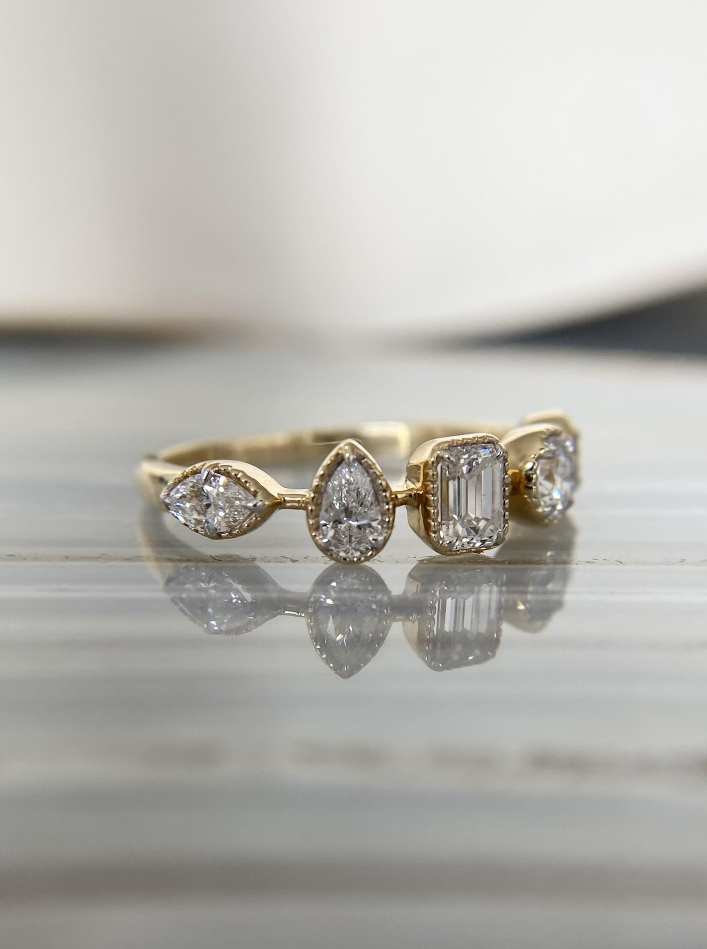 Muti Shape Diamond Ring