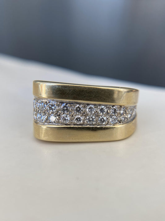 Estate Big Mac Diamond Band