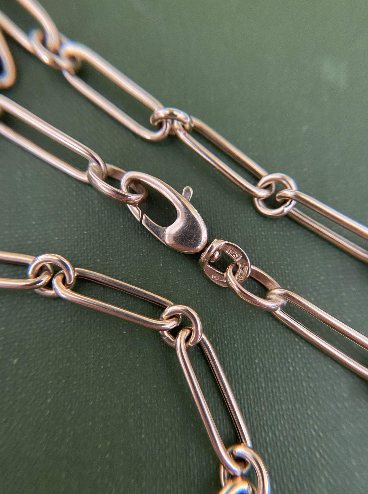 Round & Oval Paperclip Chain