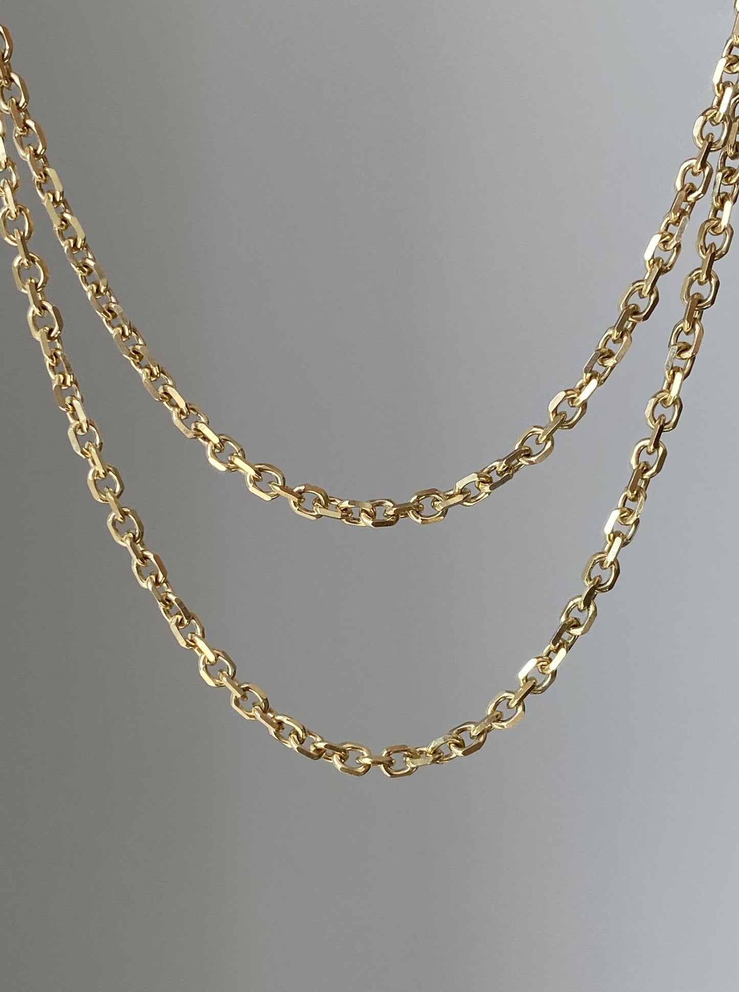 24" Solid Rolo Chain