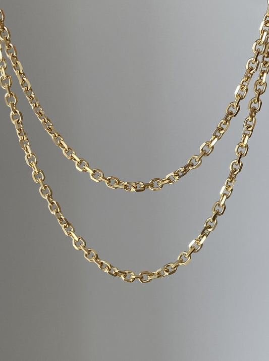 24" Solid Rolo Chain