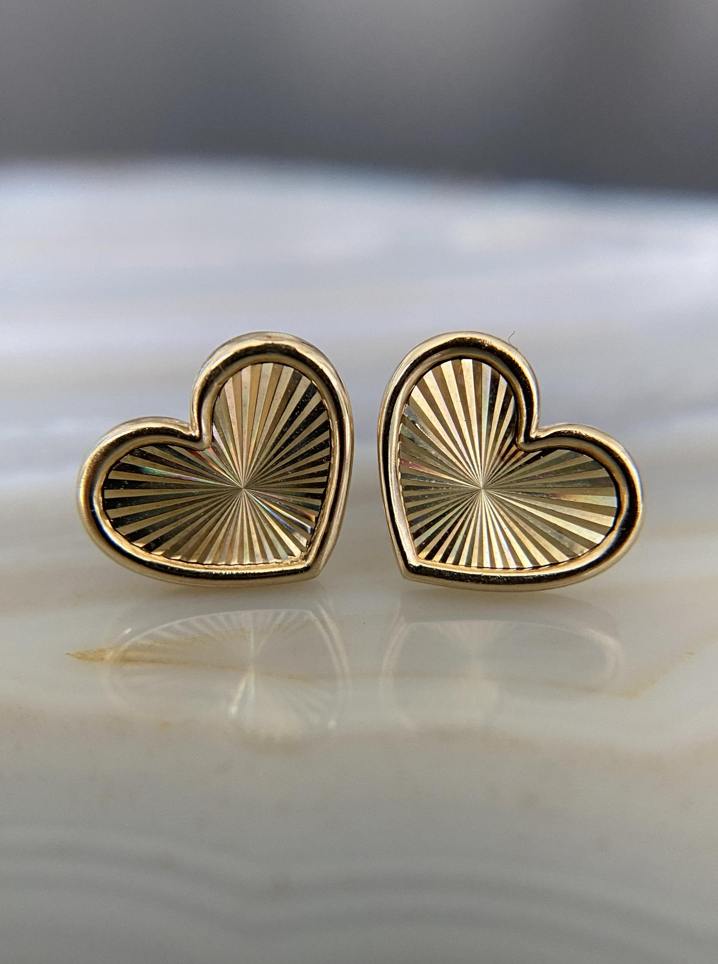 Heart Earrings Studs